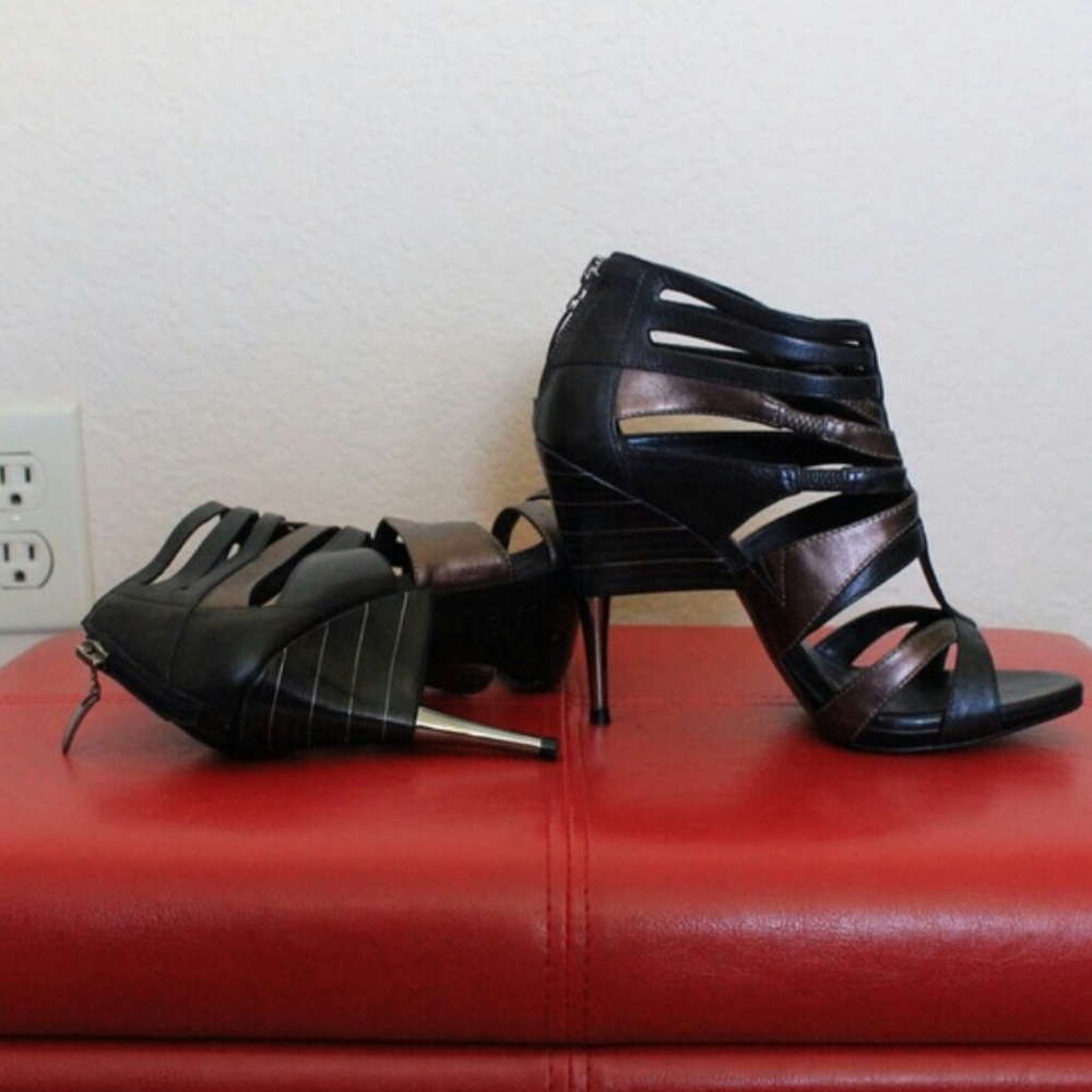 Open Toe with Unique Heels